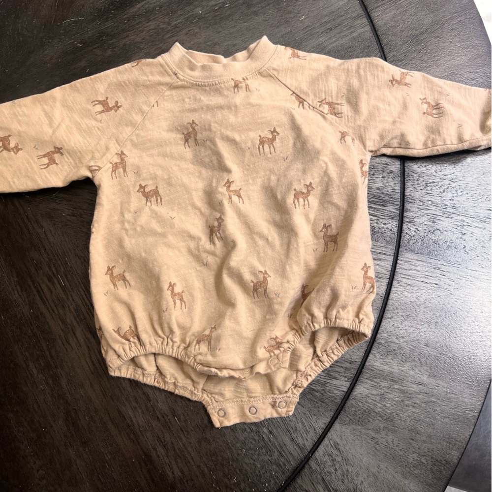 Rylee and crew deer onesie